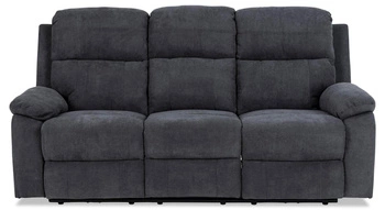 Moderní rozkládací pohovka Mora pro 3 osoby do obývacího pokoje šedá