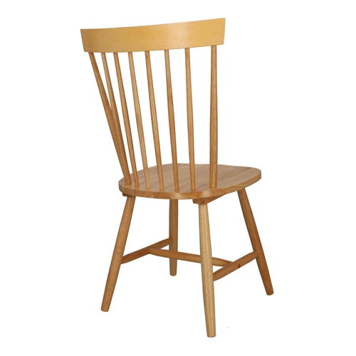 Dřevěná jídelní židle Tulno Intesi, vintage styl, přírodní barva, pohodlné opěradlo