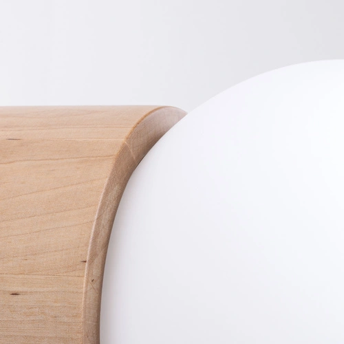 Nástěnné dřevěné svítidlo BOOMO SOLLUX LIGHTING moderní přírodní do obýváku a ložnice