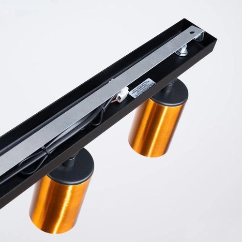 Stropní svítidlo WINX 3 černá měď moderní do obýváku a ložnice Sollux Lighting