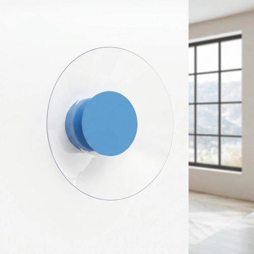 Nástěnné LED svítidlo ASTRO světle modré moderní do obývacího pokoje