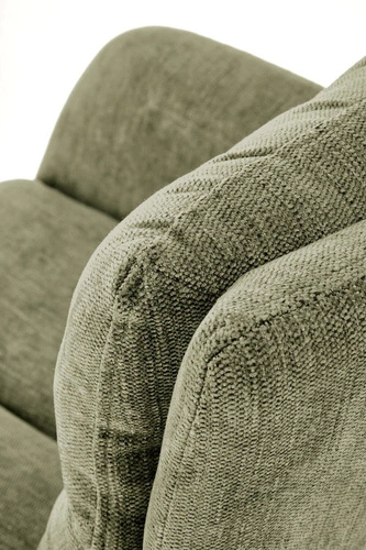 Otočná čalouněná židle Ophelia Intesi olivová do jídelny a obýváku moderní s područkami