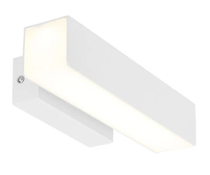 LED nástěnné svítidlo Lander 10W bílé moderní kovové nastavitelné do ložnice a obývacího pokoje