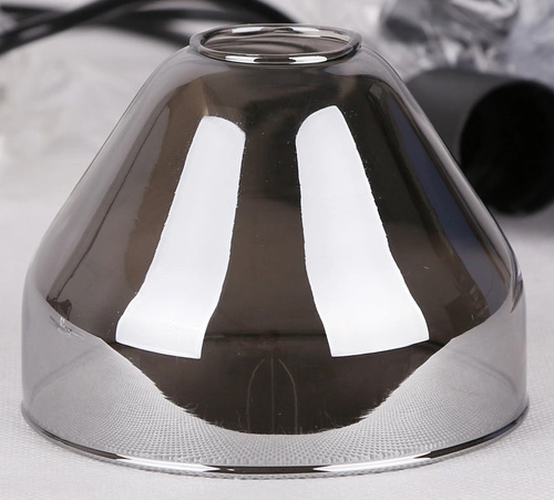 Závěsné svítidlo Gregory černé skleněné nastavitelné loftové do obýváku a jídelny 120 cm