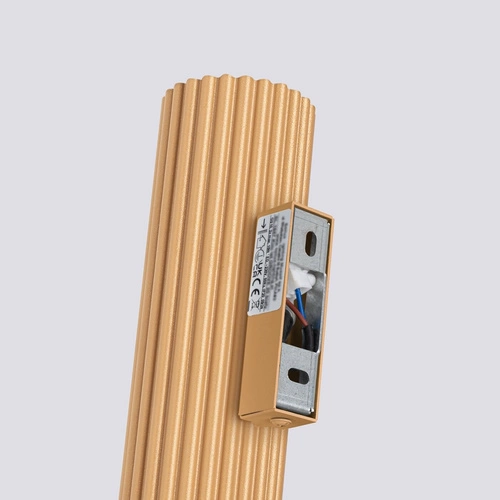 Nástěnná lampa KARBON 30 zlatá moderní s pohyblivým stínidlem do obýváku a ložnice SOLLUX