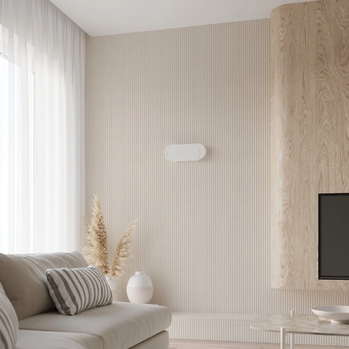 Nástěnné svítidlo SACCON bílé moderní kovové do obývacího pokoje a ložnice Sollux Lighting