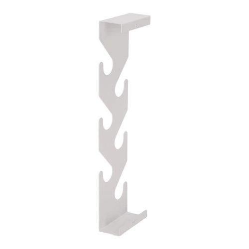 Moderní bílý kovový nástěnný věšák do předsíně Cani Intesi na oblečení 6 háčků