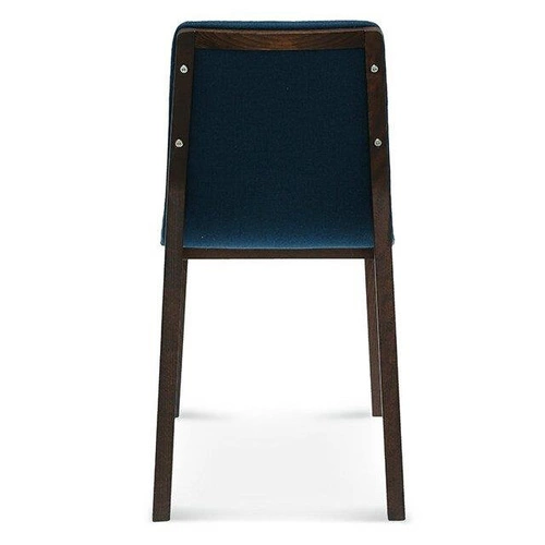 Kožená čalouněná židle Fameg Kos do jídelny a obývacího pokoje dubová na míru