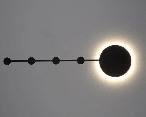 Stropní LED svítidlo CLEX 105 cm černé moderní do obýváku Step into Design