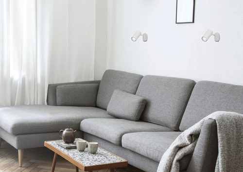 Nástěnné svítidlo Colly bílé moderní LED nastavitelné do ložnice obýváku kuchyně jídelny