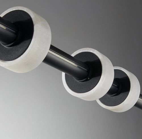 Stropní LED svítidlo RINGO Step into Design černé 150 cm moderní do obýváku nad stůl