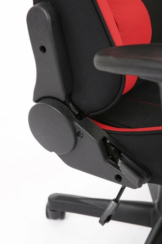 Ergonomické herní křeslo Cayen otočné s opěrkou hlavy červené černé do kanceláře a na studium