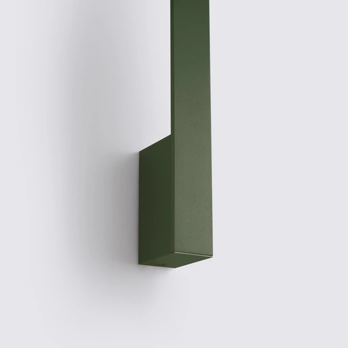 Nástěnné svítidlo LAHTI 70 moderní LED olivově zelené hliník do obýváku a ložnice Thoro