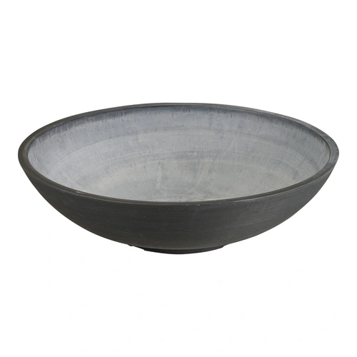Miska Fleuriste – mísa na vodní květy, tmavě šedá