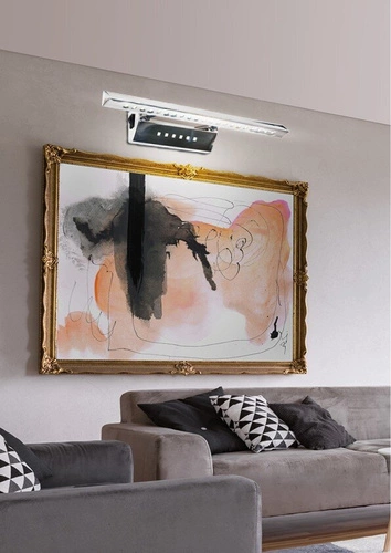 Nástěnné LED svítidlo Forte CANDELLUX moderní chrom s vypínačem do ložnice i nad zrcadlo