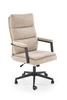 Ergonomická kancelářská židle Nurah béžová moderní s područkami na kolečkách TILT