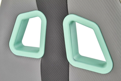 Ergonomická herní židle Space šedá fialová otočná s nastavitelnou výškou k psacímu stolu Intesi