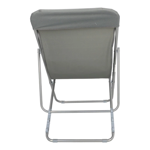 Zahradní lehátko Setuba šedé skládací polohovatelné moderní kovovo-textilní 5five simply smart