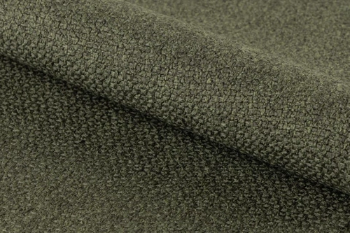 Jídelní židle Darlene Actona zelená čalouněná otočná moderní na černých nohách