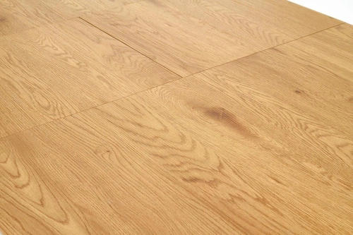 Rozkládací jídelní stůl Itala 180-240 cm dub moderní loft na černých nohách Intesi