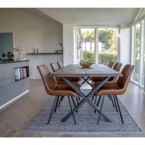 Jídelní stůl Toulon dubový nerozkládací 95x200 moderní