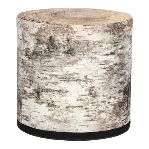 Kulatý taburet Birch Intesi multicolor moderní do obýváku a ložnice z filcu 40 cm