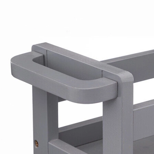 Vozík na kolečkách Colors 3-úrovňový šedý