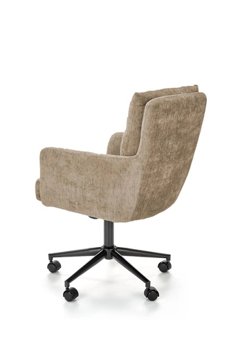 Ergonomická kancelářská židle Resof béžová otočná s nastavitelnou výškou na práci Intesi