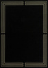 Koberec Royal Black 160x230 Art deco