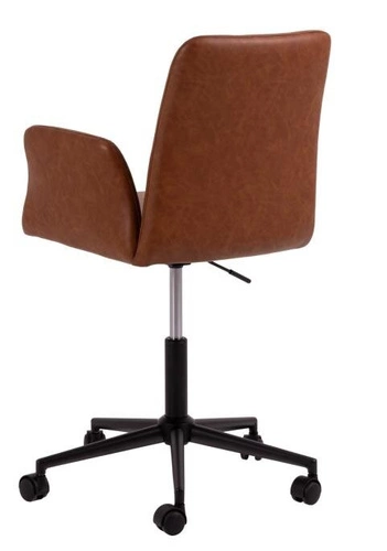 Kancelářské křeslo Naya hnědé PU
