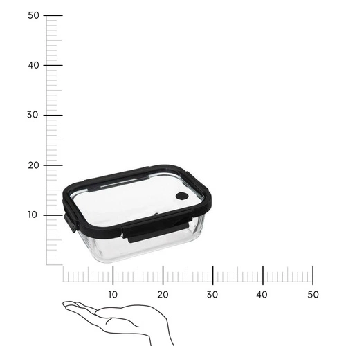 Skleněná nádoba Clipeat 1,3 l