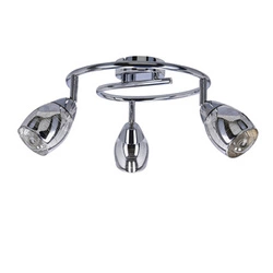Spirálová stropní lampa Milton 3x10W E14 chrom