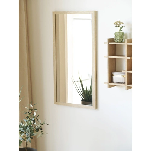 Zrcadlo Scottsdale obdélníkové v dřevěném rámu do předsíně 45x75