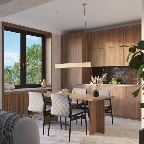 Moderní zlaté závěsné svítidlo SPARK do obýváku a nad jídelní stůl, výškově nastavitelné