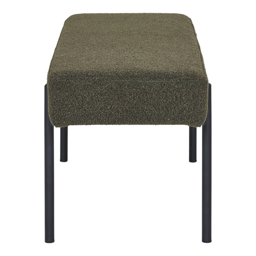 Lavice Swindon boucle zelená/černá