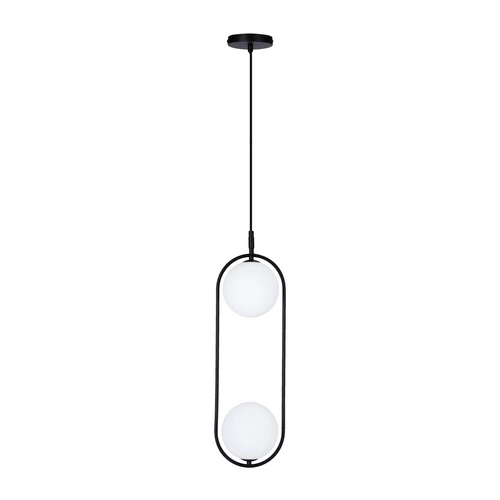 Závěsná lampa Cordel 2x28W G9 černá