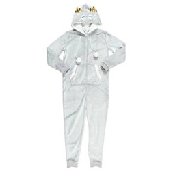 Onesie Owl šedý overal velikost L