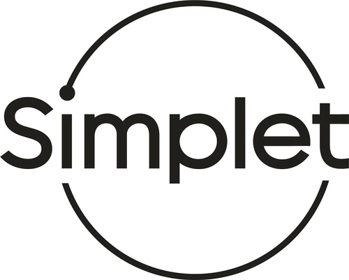 Barová židle s opěrkou Simplet Bar One bílá matná, výškově nastavitelná, otočná, moderní do kuchyně