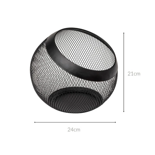 Stojan na kapsle Mayaj kulatý černý