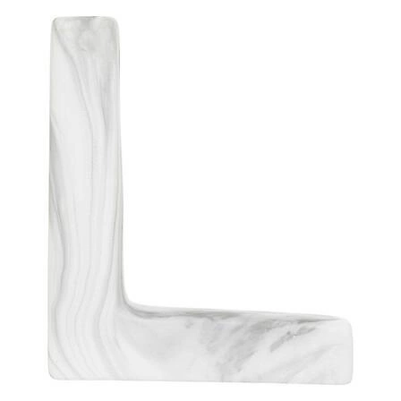 Dekorativní soška LOVE Atmosphera glamour bílý mramor do obýváku na komodu 60 cm