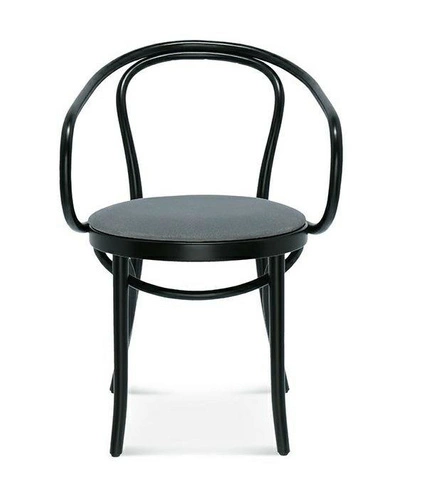 Dřevěná čalouněná židle Fameg B-9 na míru do jídelny a kuchyně retro