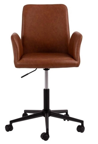 Kancelářské křeslo Naya hnědé PU
