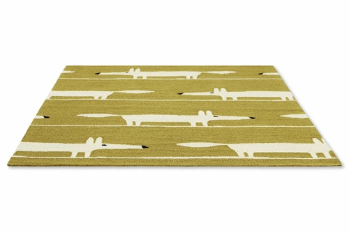 Venkovní koberec Mr Fox Chai 120x180 žlutý moderní na terasu balkon zahradu snadno čistitelný