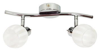 Stropní svítidlo Bars strip 2x40W G9 chrom (bž)