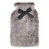 Termofor s kožešinou 280 ml šedý