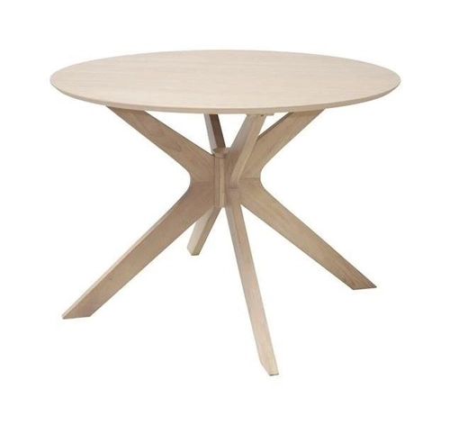 Jídelní kulatý stůl Duncan 105 cm moderní přírodní dub skandinávský styl Actona