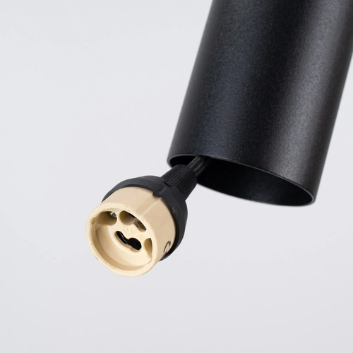 Závěsné svítidlo PELTA 1 moderní modrá černá do obýváku a jídelny 30 cm