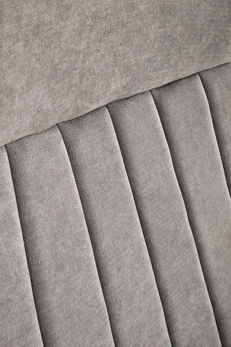 Ergonomická otočná kancelářská židle Perra šedá sametová s područkami do kanceláře Intesi