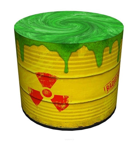 Dekorační taburet Poison kulatý multicolor do obýváku a ložnice moderní Intesi 40 cm