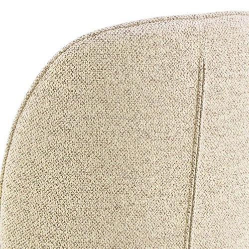 Čalouněná židle Cindy béžová skandinávská do jídelny a obývacího pokoje Actona kaučukové dřevo